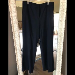 NWOT ANN TAYLOR CURVY FIT NAVY SLACKS